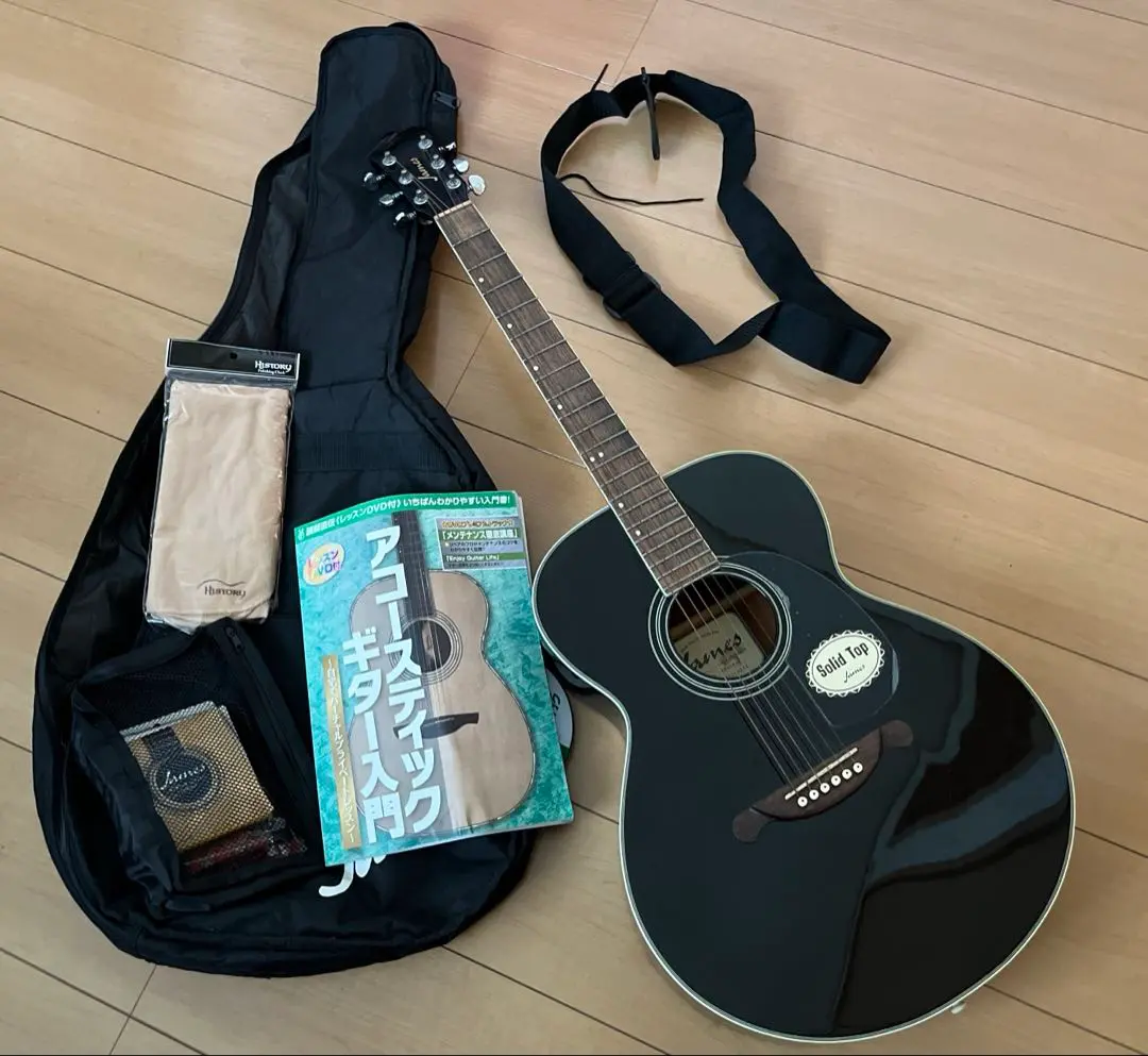 James JF350 WB アコギ ハードケース付き 美品 ケース付き】James JF350WB アコースティックギター - メルカリ