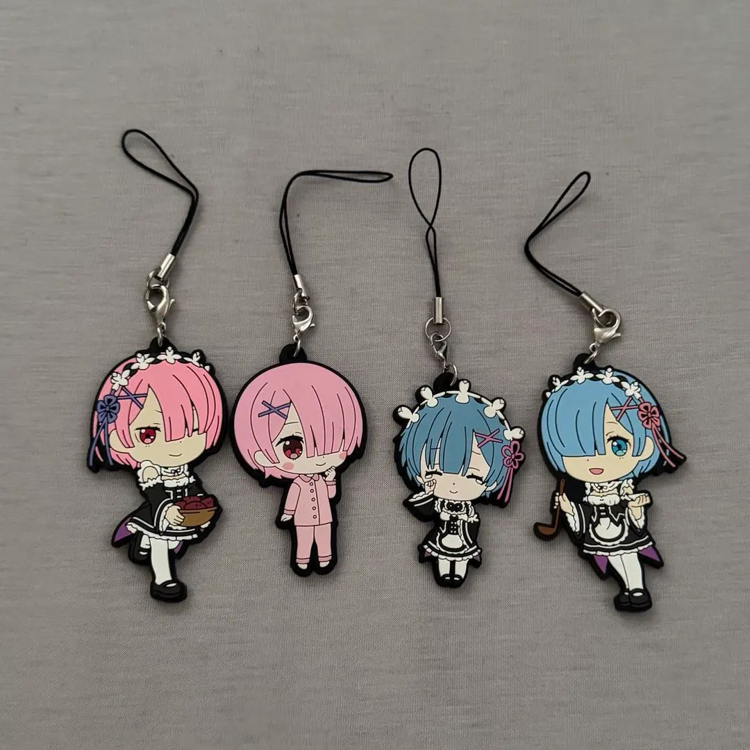 Thumbnail of Re:Zero Rem Ram rubber strap