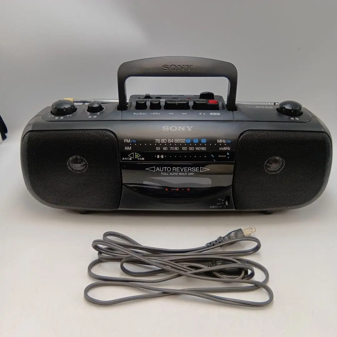 レトロ 家電 ラジカセ カセットテープ ラジオ ソニー CFS-E16　未使用品 Yahoo!オークション -「cfs-e16」の落札相場・落札価格