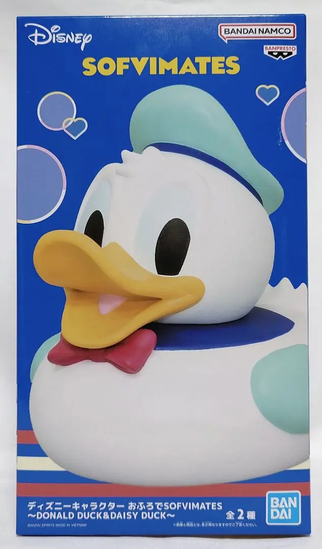 Disney おふろでソフビ ドナルド・デイジーセット 10個セット　まとめ売り ディズニーキャラクターズ おふろでSOFVIMATES 〜DONALD DUCK