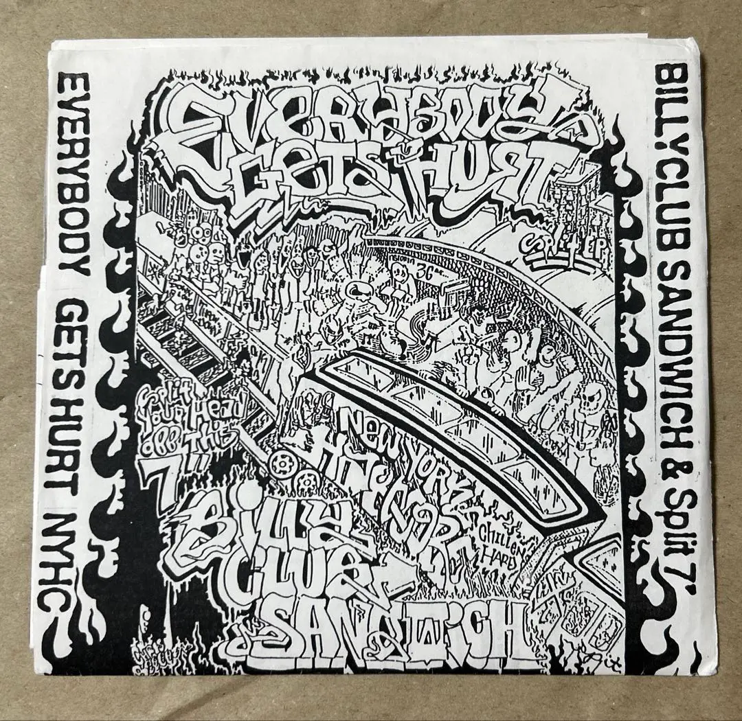 【入手困難】EVERYBODY GETS HURT 入手困難】国内盤EVERYBODY GETS HURT nyhc sand