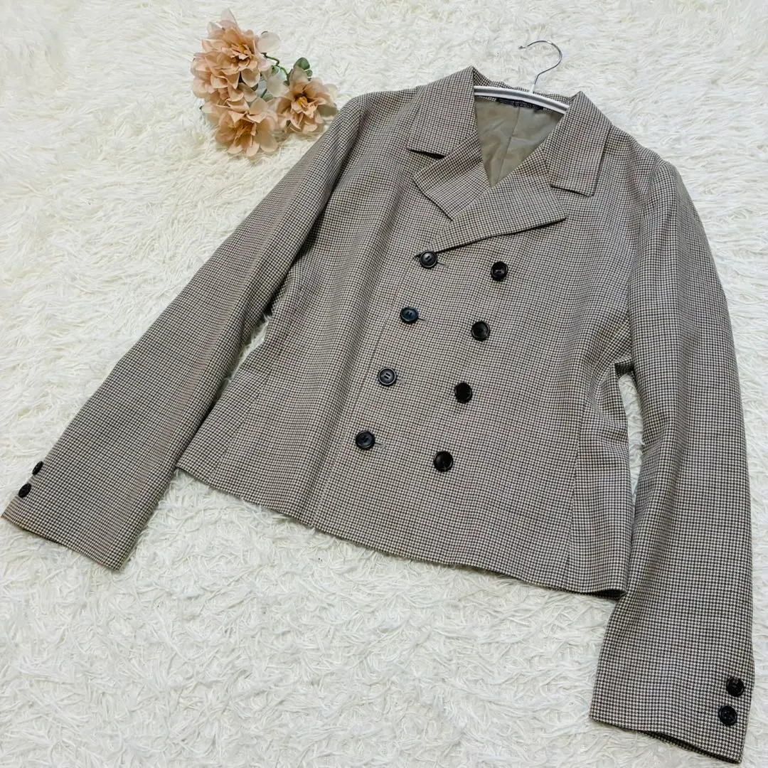Thumbnail of FLANDRE CLUB Jacket Houndstooth M (B189)