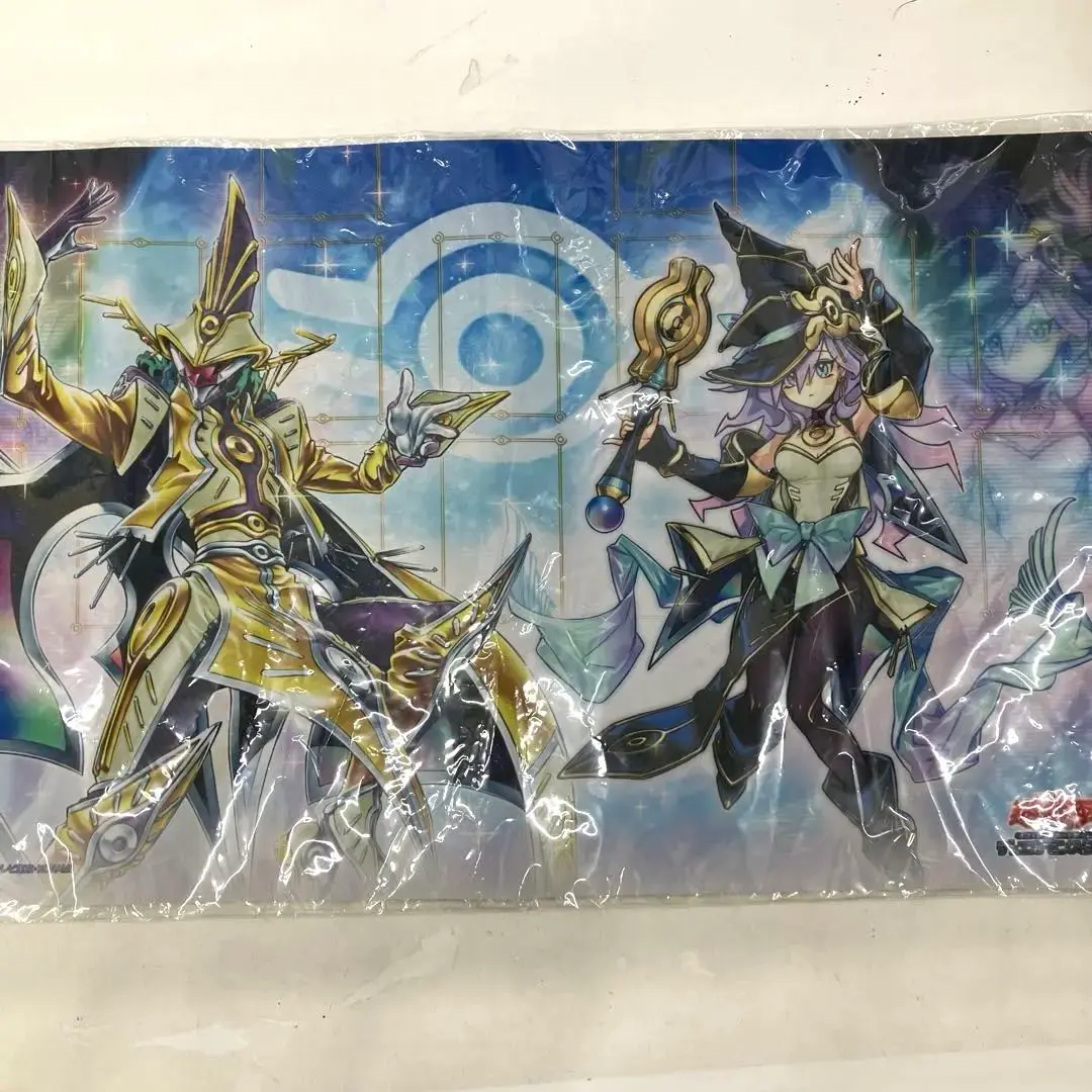 遊戯王　幻惑の見習い魔術師　プレイマット&スリーブ　遊戯王の日　未開封 遊戯王 幻惑の見習い魔術師 スリーブ & プレイマット 未開封