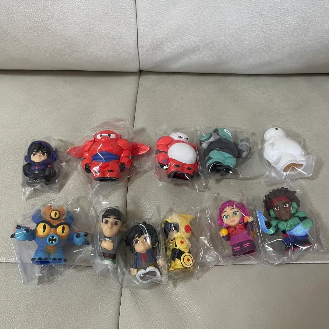 ベイマックス パペット フィギュア 指人形 全11種 コンプリート 全11種》ベイマックス ソフビ パペット マスコット 指人形