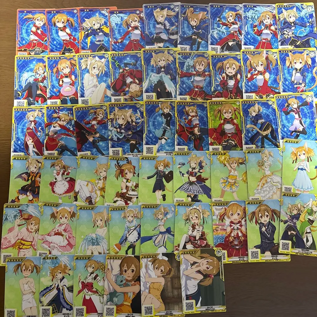Thumbnail of Sword Art Online Arcade (SAOAC) Silica 51 card set
