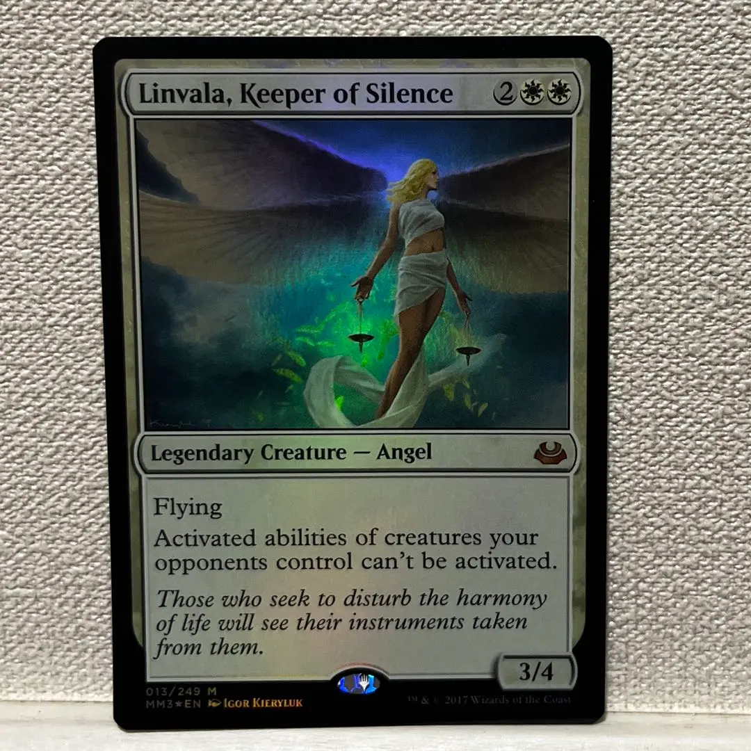 mtg 静寂の守り手、リンヴァーラ foil 日本語版 FOIL】【英】静寂の守り手、リンヴァーラ/Linvala, Keeper of