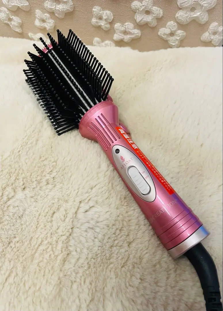 AFLOAT ヘアーアイロンブラシ【一度のみ使用/美品】 楽天市場】ブラシ 型 ヘア アイロン アフロートの通販