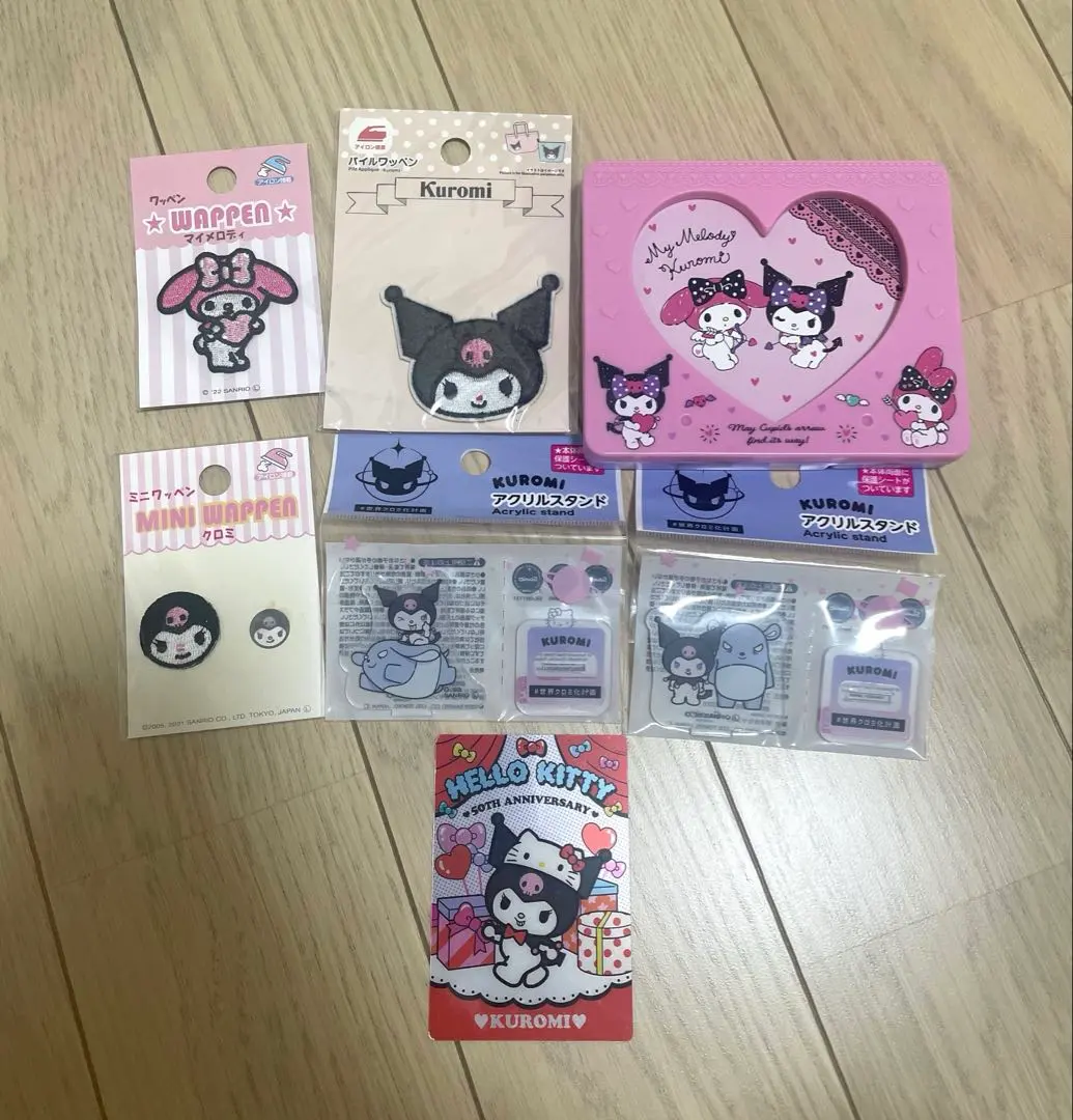 Thumbnail of Kuromi cards, Kuromi goods, Sanrio patches, photo frame, acrylic stand