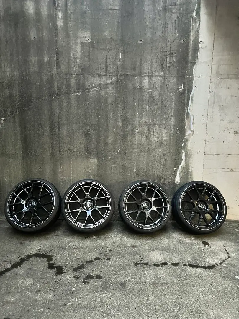 WORK RYVER F015 　20インチ　245/45R20　ホイールセット 40系アルファード・ヴェルファイア20インチタイヤホイールセット