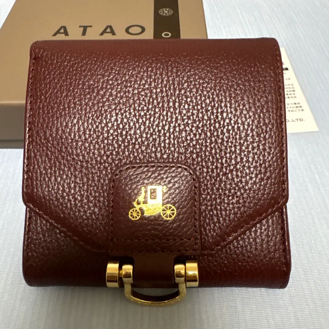 【極美品】ATAO 牛革 二つ折り財布 楽天市場】【ATAO公式】ロトロ / 大容量の二つ折り財布/アタオ