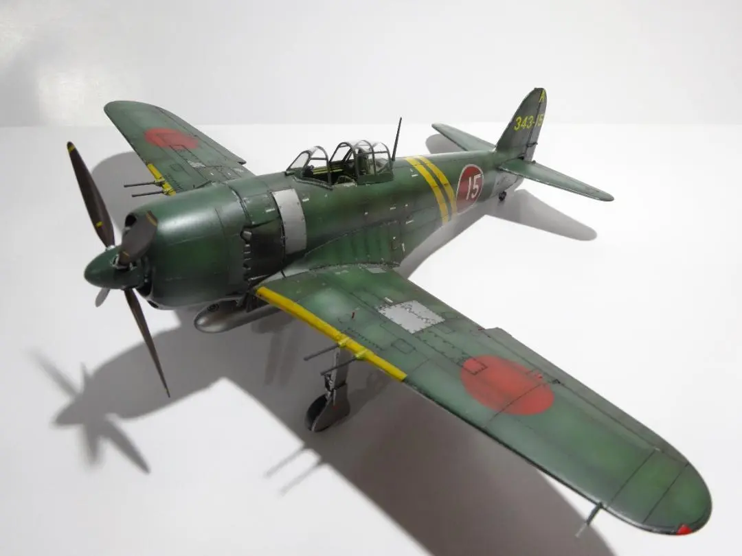 ハセガワ 1/48 紫電改 製作記④ - プラモDEブログ
