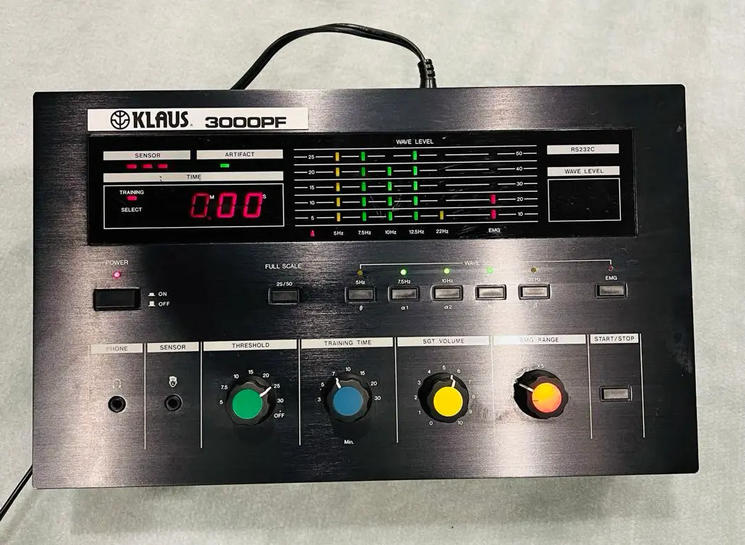 KLAUS 3000PF　サイコフィードバックシステム 脳波測定器 KLAUS 3000PF サイコフィードバックシステム