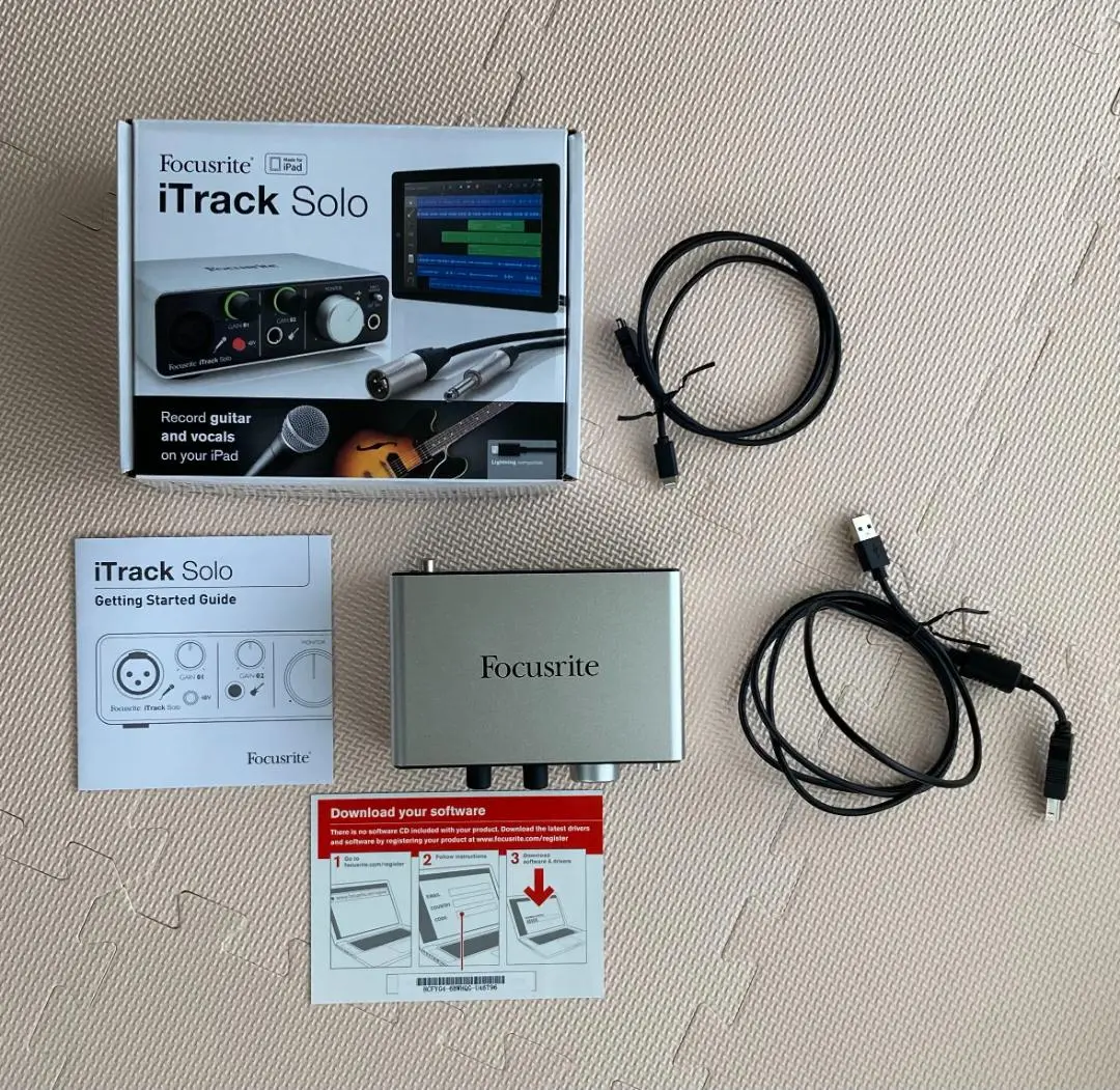 Focusrite iTrack Solo 中古美品 オーディオインターフェイス Amazon.co.jp: Focusrite iTrack Solo iPad/Mac/PC USB