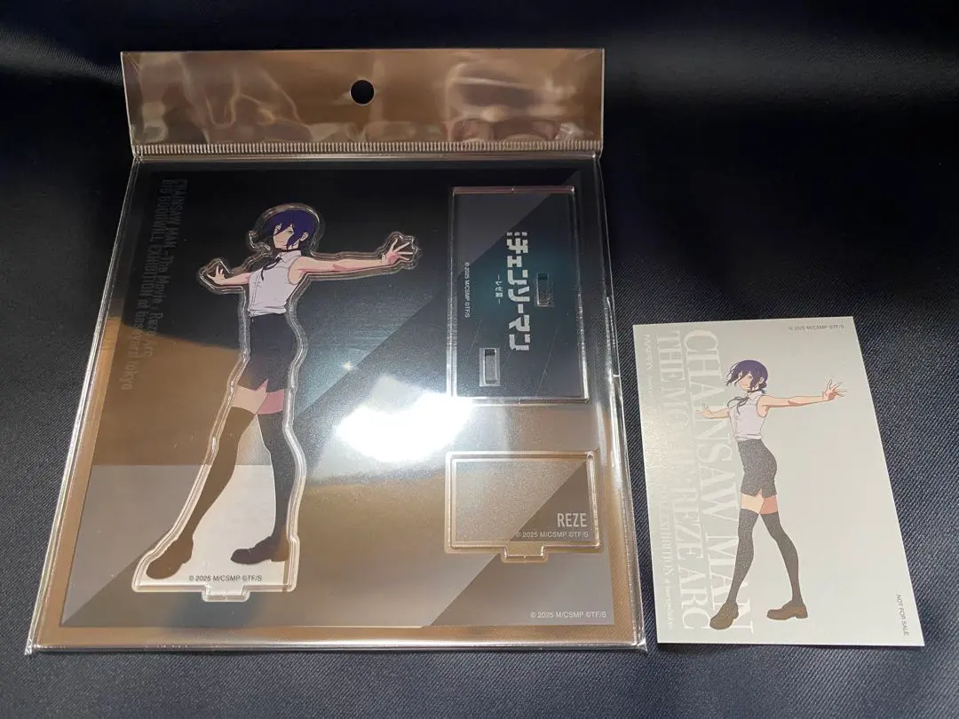 鏈鋸人 雷瑟篇 大交流展 壓克力立牌&特典卡 的縮圖