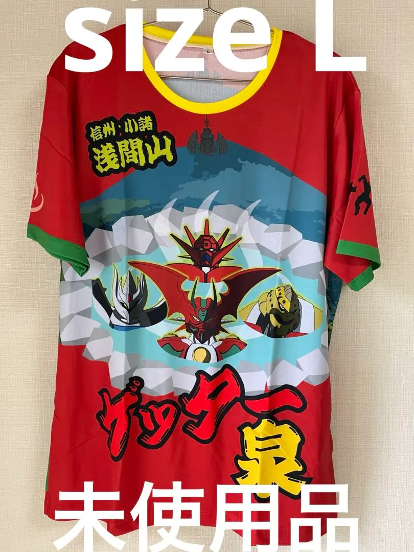 【未着用品】ゲッターロボ　90年代　Tシャツ　Lサイズ 2025年最新】ゲッターロボ tシャツの人気アイテム - メルカリ