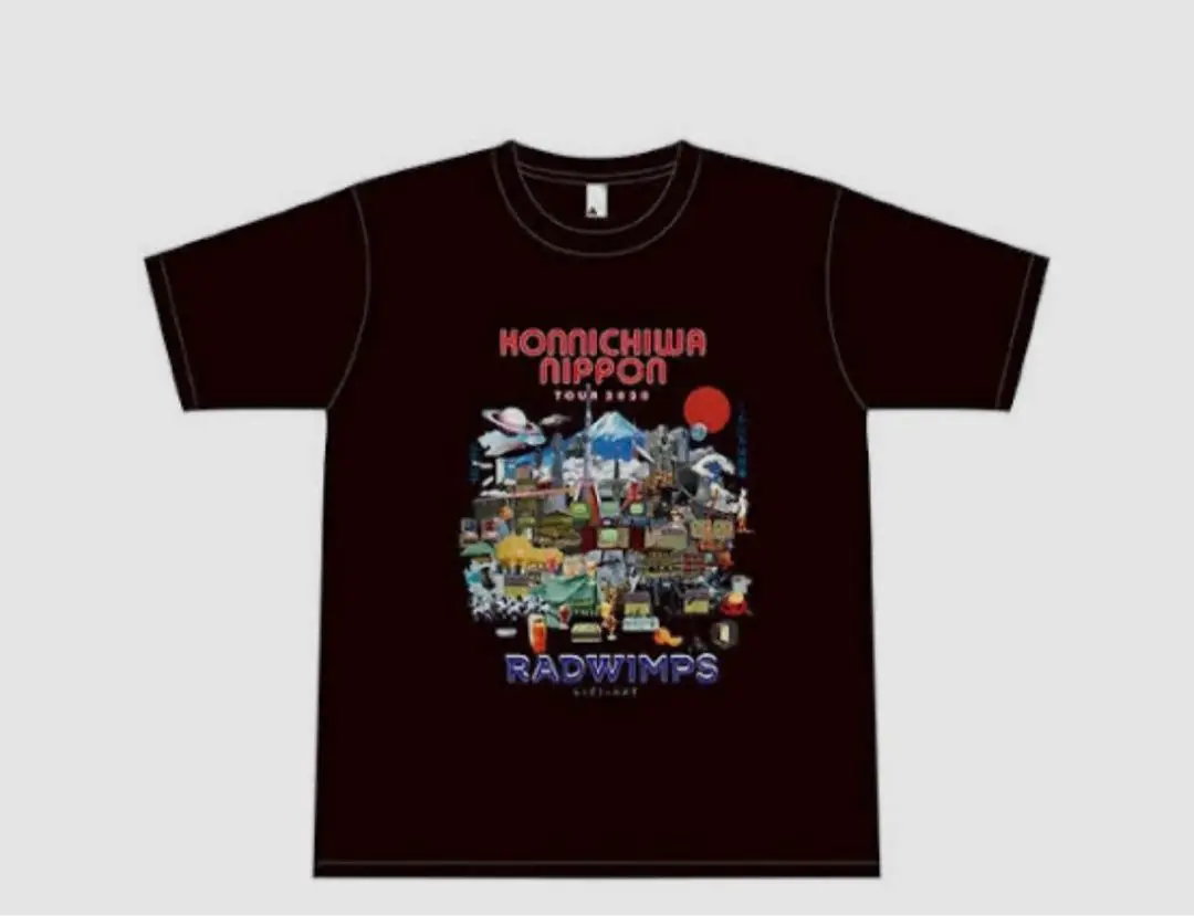 Radwimps 2017 アジアツアー ツアーTシャツ 新品、未開封 RADWIMPS 10周年ツアー『てんさいTシャツ』 - メルカリ