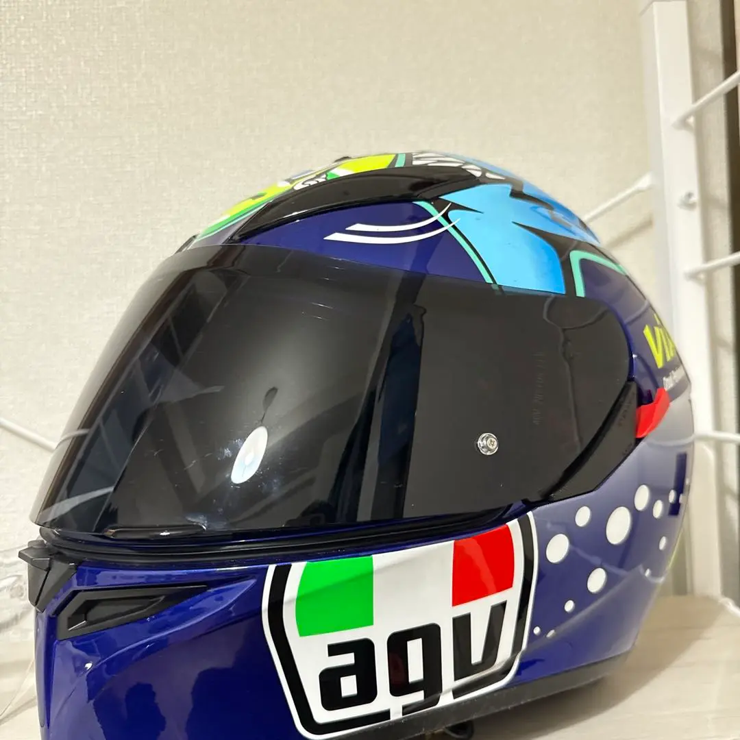 AGV フルフェイスヘルメット 青/緑 2025年最新】agv フルフェイス 緑の人気アイテム - メルカリ