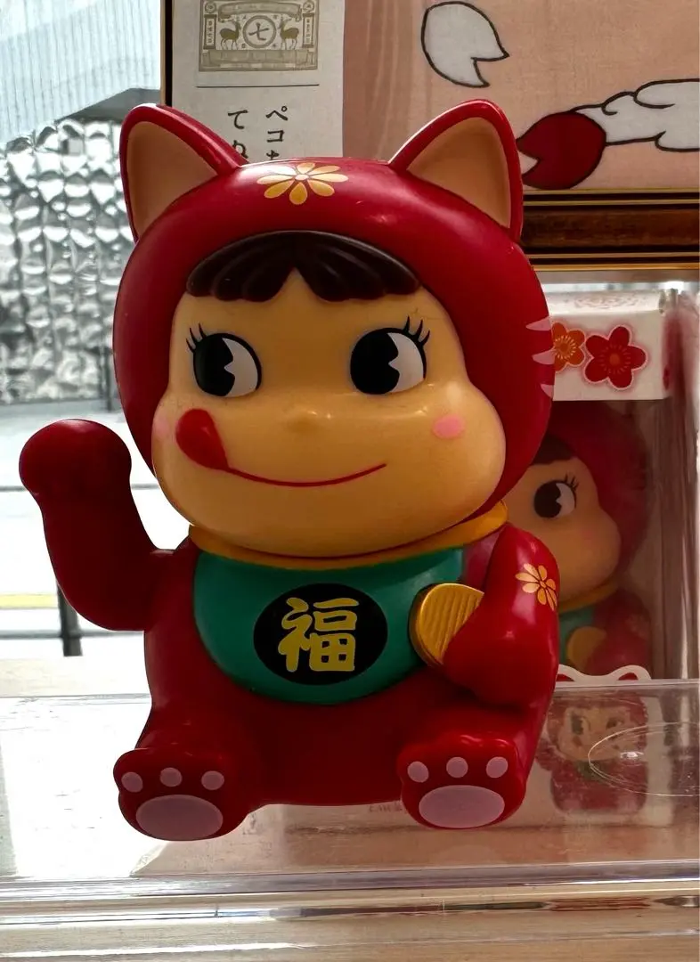 未使用新品　大阪 関西 万博 まねきペコちゃん セット EXPO2025 不二家 - 新品未開封大阪関西万博まねきペコちゃんセット