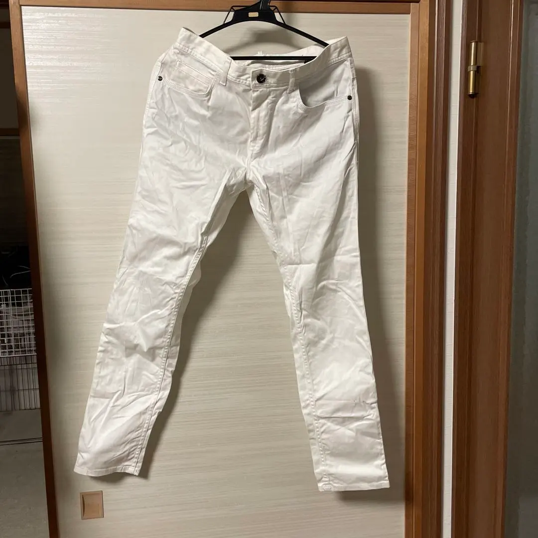 Thumbnail of ZARA MAN PREMIUM White Skinny Pants