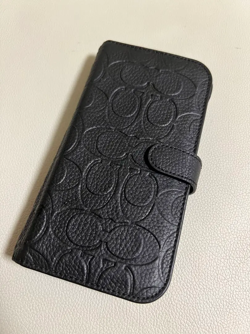 【未使用】COACH コーチ⭐️iPhone13 Pro Max シグネイチャー COACH】コーチ コーティングキャンバス シグネチャー