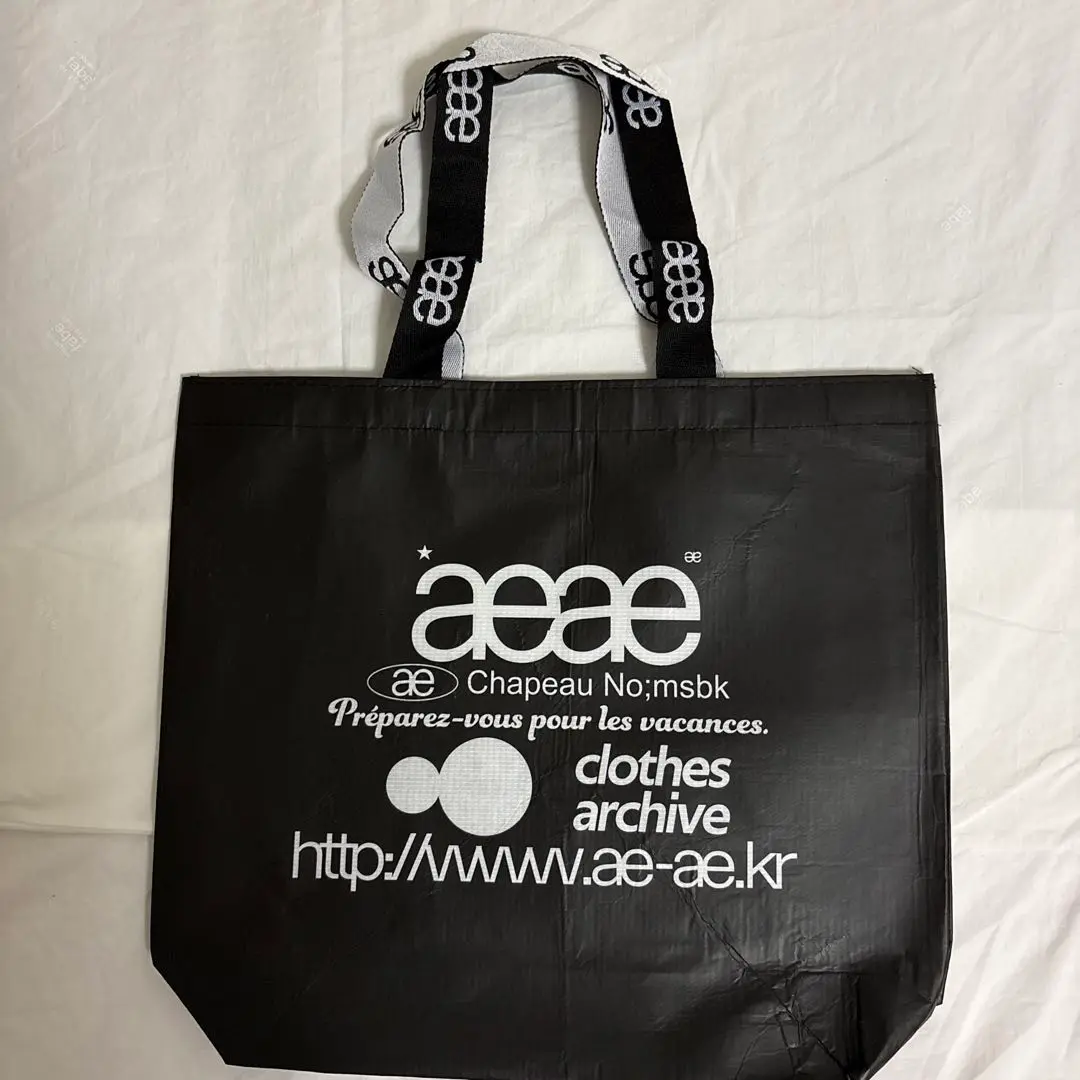 新品未開封【aeaeエコバッグ】ブラック 2025年最新】AEAE 付属品：付属品なし エコバッグの人気アイテム