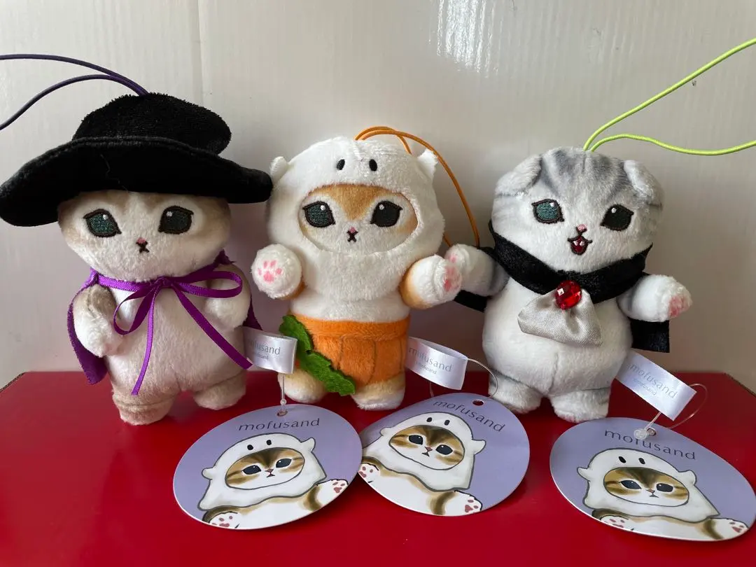 Thumbnail of mofusand Halloween Mascot - Complete Set of 3