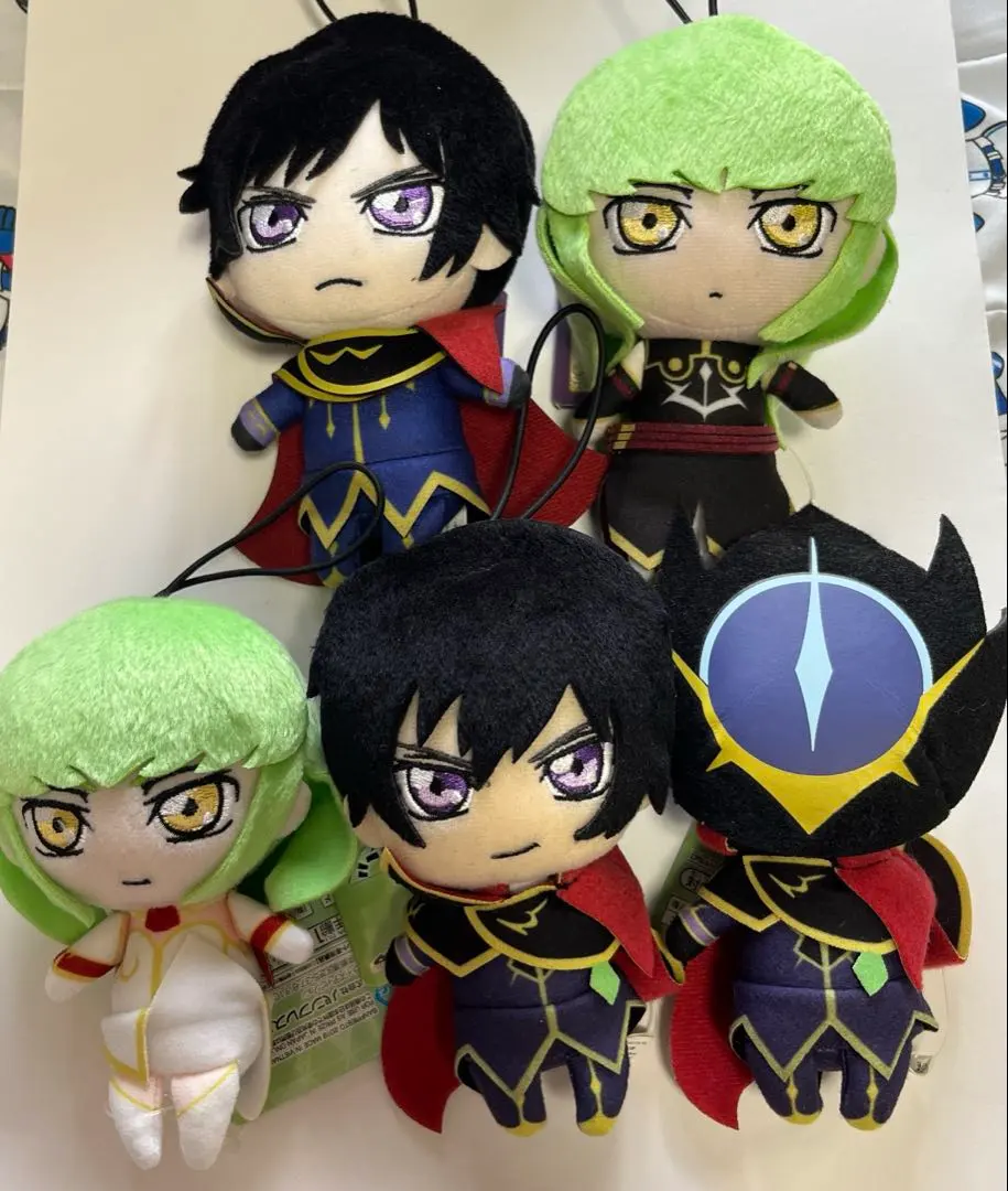 Code Geass 玩偶 5 件套 的縮圖