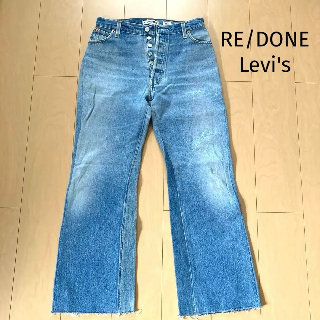 RE/DONE Levi's ブーツカットデニム 2025年最新】Re Done ブーツカットデニム・フレアデニムの人気