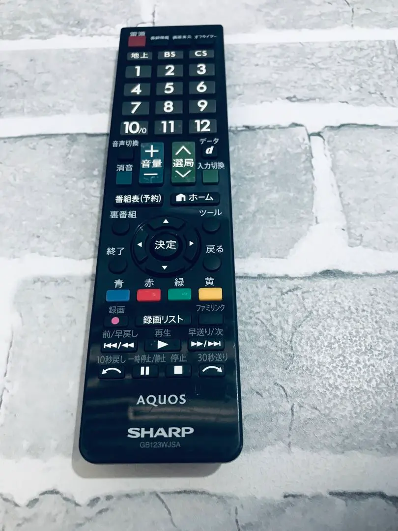 ［有保證］SHARP 夏普 AQUOS 電視遙控器 GB123WJSA 的縮圖
