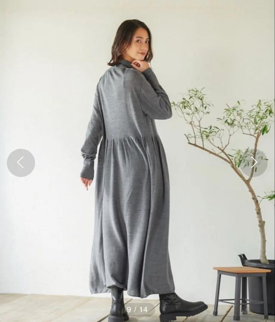 Thumbnail of ADAWAS Fine Merino Wool Seamless Dress