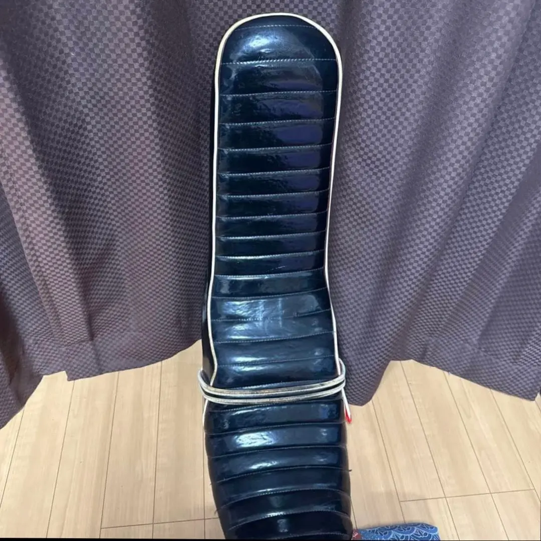 ＧＰＺ４００Ｆ　黒皮　６０ｃｍ　三段シート/ブラック 補強入り GPZ400F 黒皮 60cm 三段シート/ブラック 補強入り