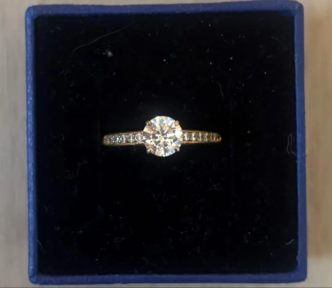 Thumbnail of Swarovski Ring, Rose Gold, 58