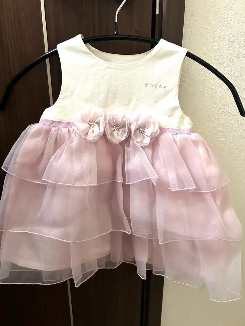 TOCCA ワンピース ドレス チュールワンピース 90 TOCCA キッズ チュールワンピース サイズ90