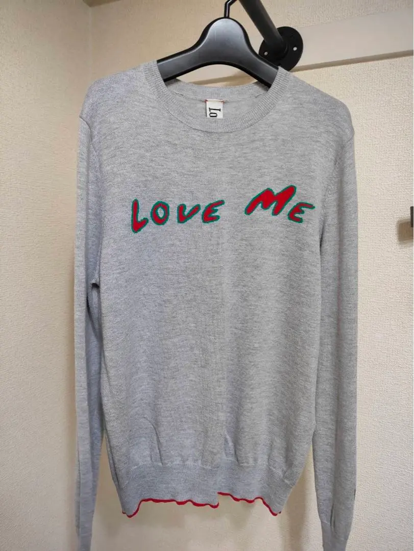 loderetto ロデレット レディース Mサイズ 長袖 ニット 古着 グレー loderetto official online store | ロデレット公式通販