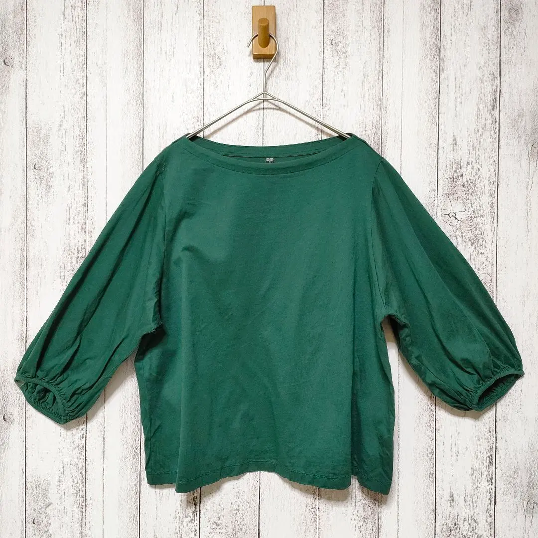 Thumbnail of Uniqlo (XL) Mercerized Cotton Volume Sleeve T-Shirt - Plus Size