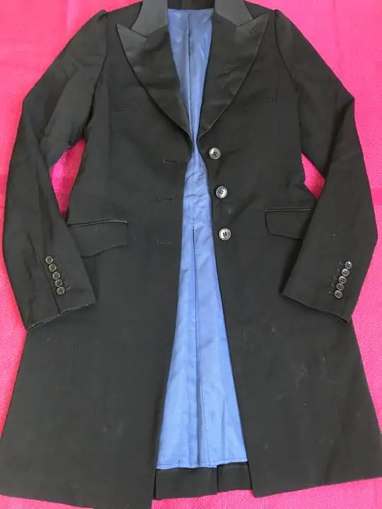 LOIS CRAYON チェスターコート M Lois CRAYON - *美品* ロイスクレヨン 受注コート ファー エムズ