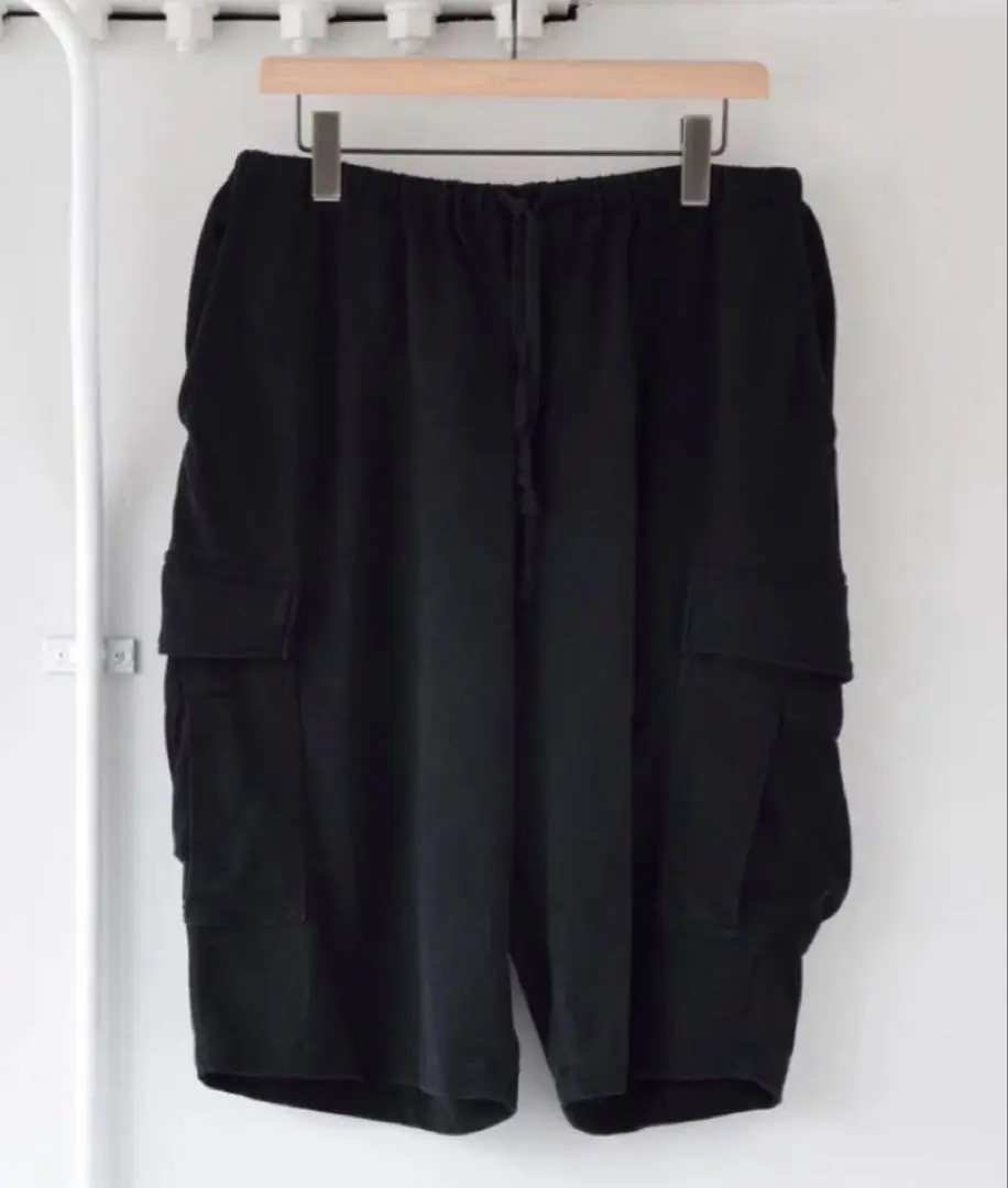 COMOLI 24SS コットンジャージ カーゴショーツ size2 COMOLI コモリ 24SS コットンジャージ カーゴショーツ ショート