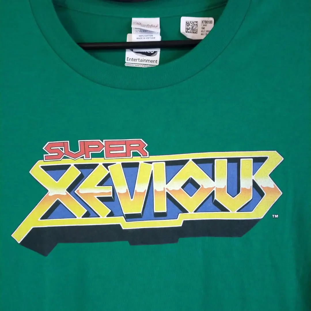 レア　未使用　スーパーゼビウス　ガンプの謎　Tシャツ 緑　3XL　zevious 2025年最新】ゼビウス+Tシャツの人気アイテム - メルカリ