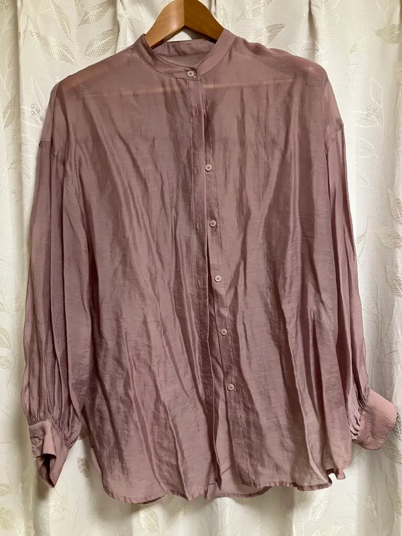 Thumbnail of Sheer shirt blouse, pink