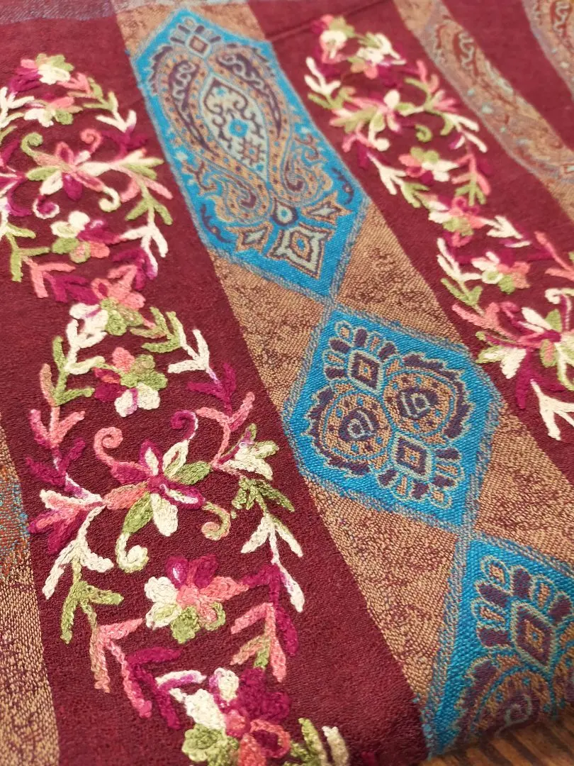 Thumbnail of Beautiful Condition Embroidered Stole / Scarf