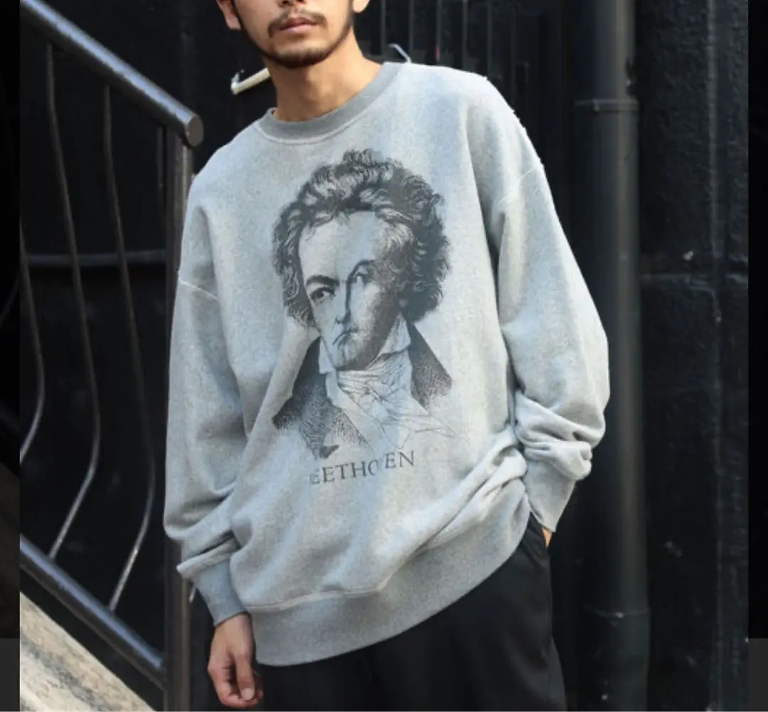 BEAMS ビームス ベートーヴェン スウェット グレー サイズL 変わり種。｜ビームス 二子玉川｜BEAMS