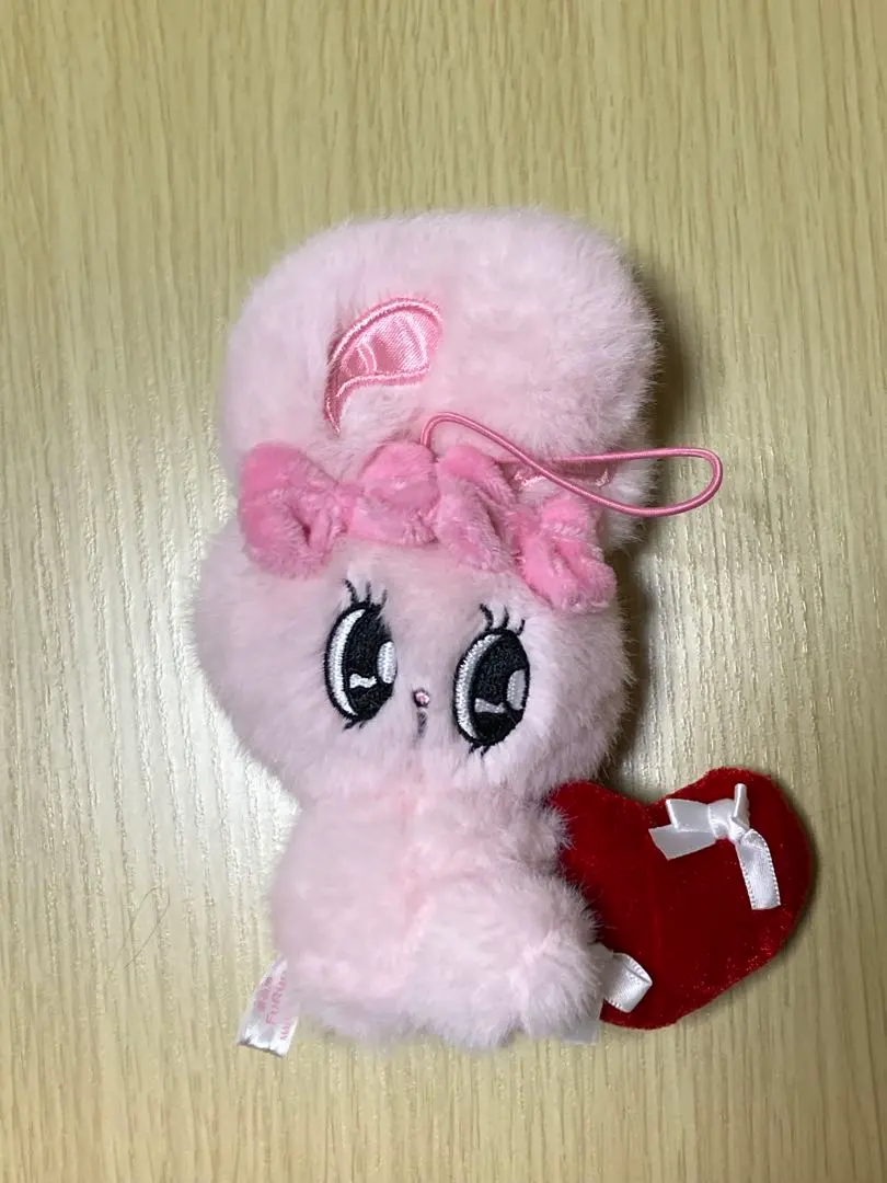 Thumbnail of Esther Bunny Ribbon Heart Mascot Plush Ribbon Bunny