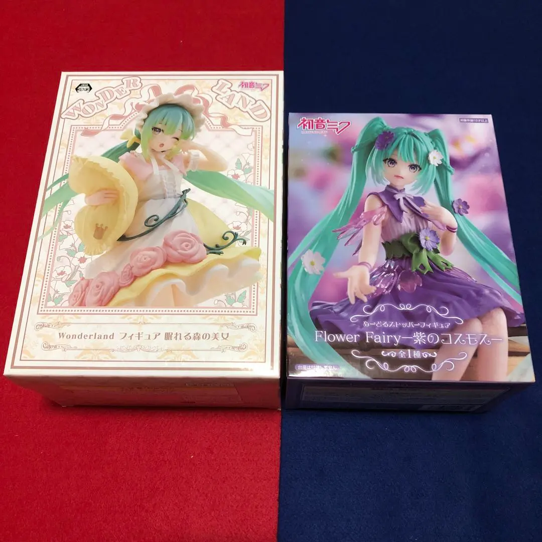 Thumbnail of Hatsune Miku Noodle Stopper Purple Cosmos Sleeping Beauty Figure Set