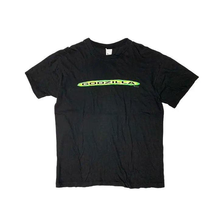 Godzilla 90s USA製 ゴジラ ヴィンテージ Tシャツ 半袖 黒
