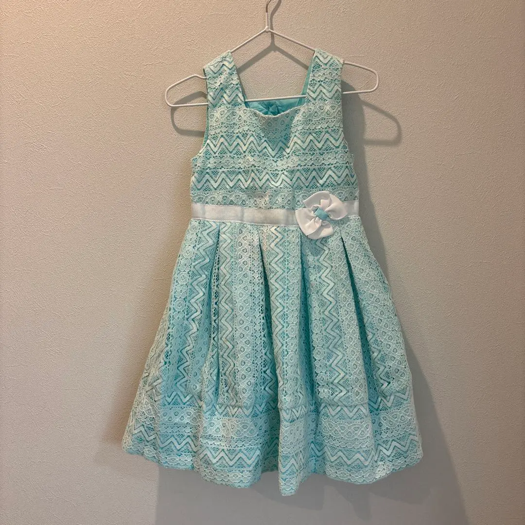 Thumbnail of Lace dress, blue, 100-110cm