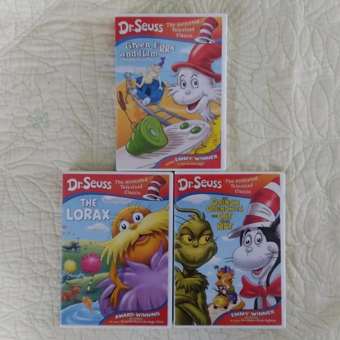 北米版DVD3枚入りThe CAT in the HAT Catアニメ