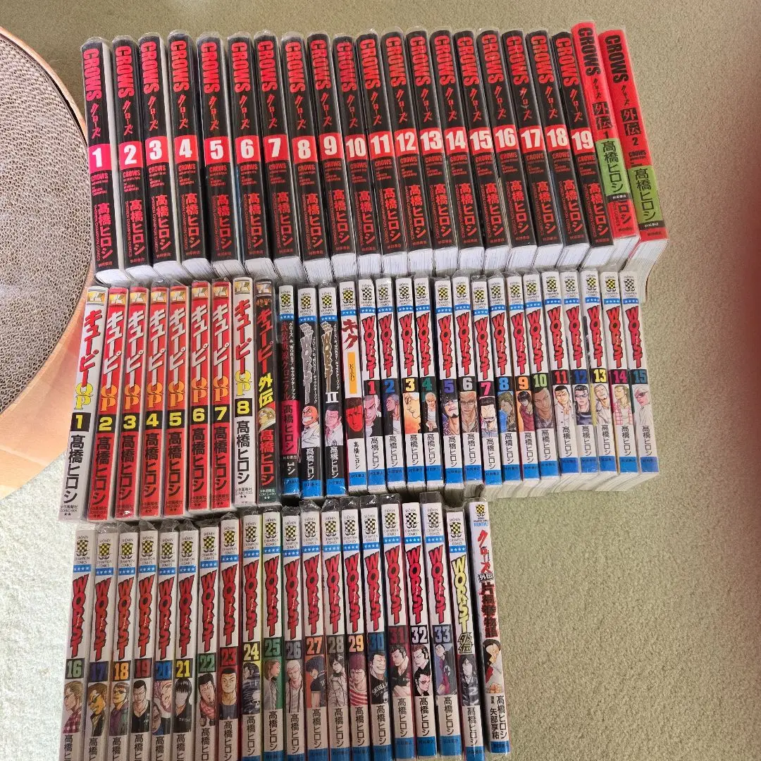 クローズ・ワースト・QP   全巻セット＋他　76冊 クローズ、WORST(ワースト)、QP(キューピー) 全巻完結セット