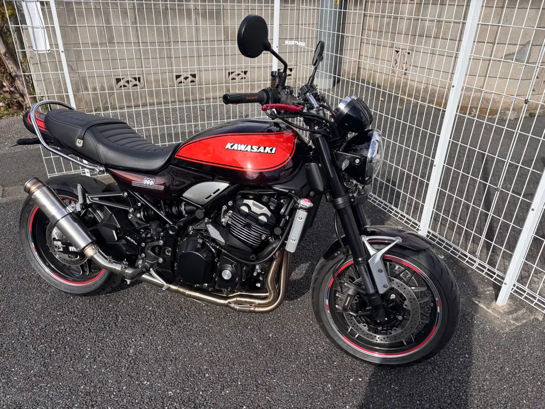 【美品】 Z900RS アサヒナレーシング フルチタン マフラー Z900RS フルチタンEX GPフォーミュラ仕様 | バイクマフラーの