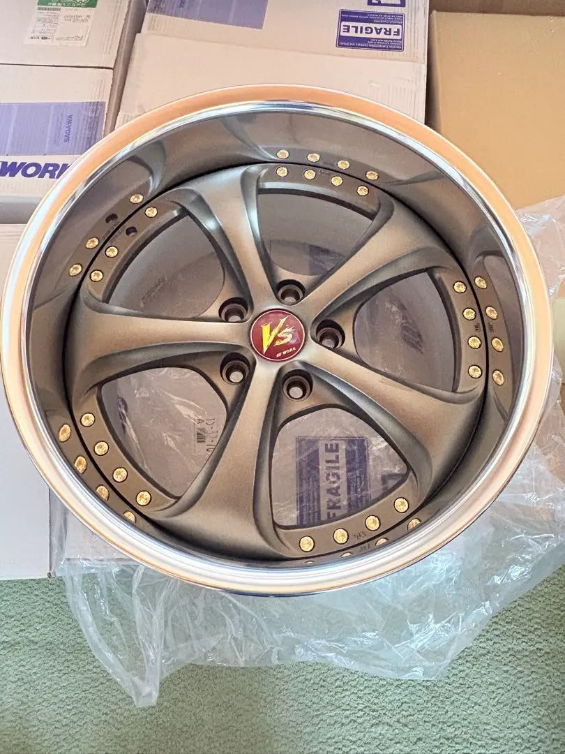 WORK VS-KF 18inch 9J＋13 5穴114.3 Aディスク