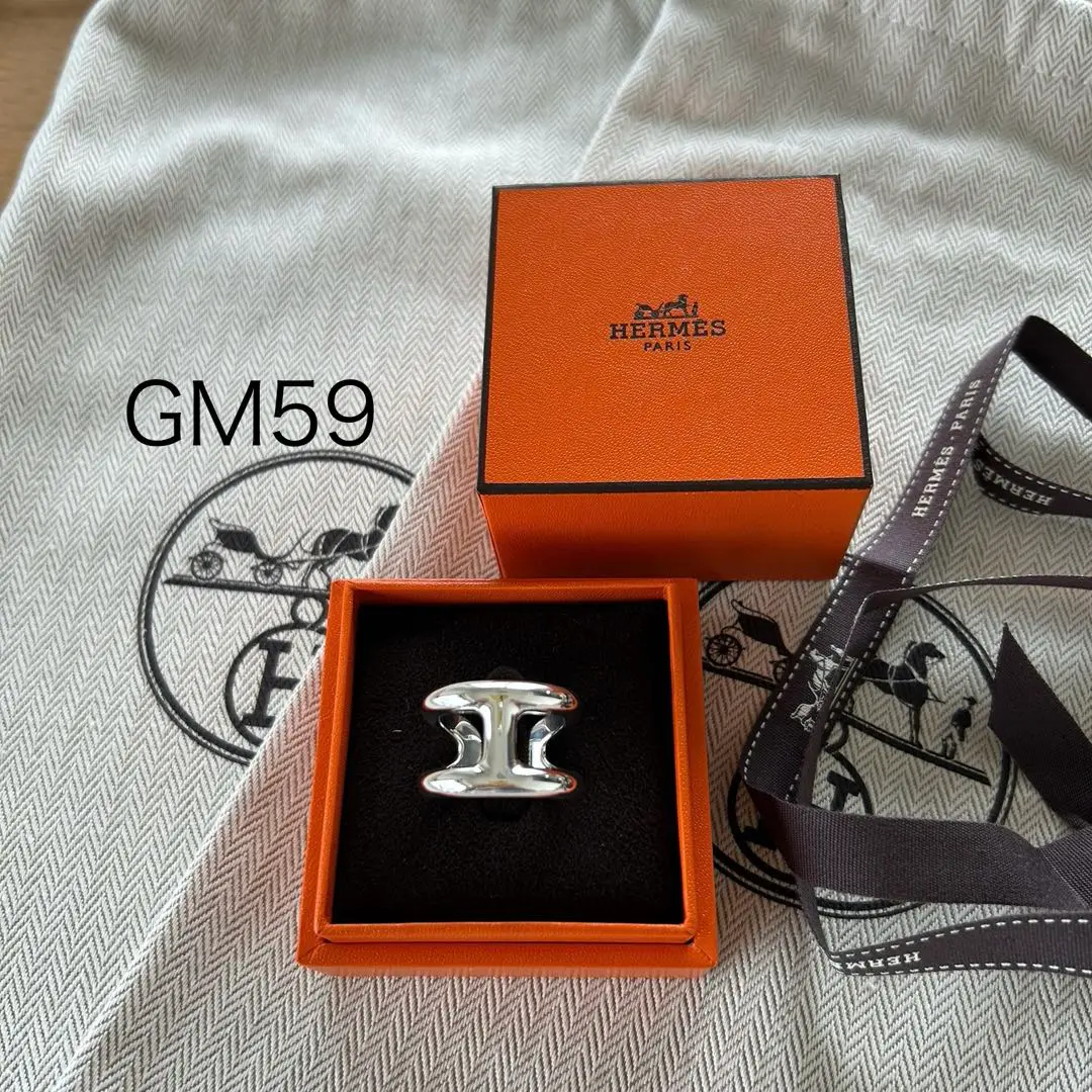 【注目アイテム♡HERMES】GM59 Osmose オスモズ リング 関税込 安全日本配送 HERMES エルメス Osmose オスモスリング GM